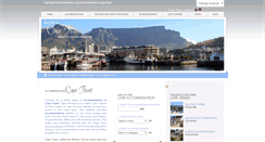 Desktop Screenshot of cape-venues.co.za